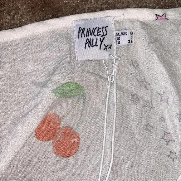 Princess Polly NWT Drawn To You Top Size 4 - Picture 6 of 6